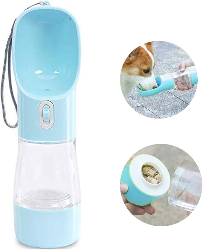 GoPets™ Ultimate 2-in-1 Dog & Cat Water and Food Travel Bottle