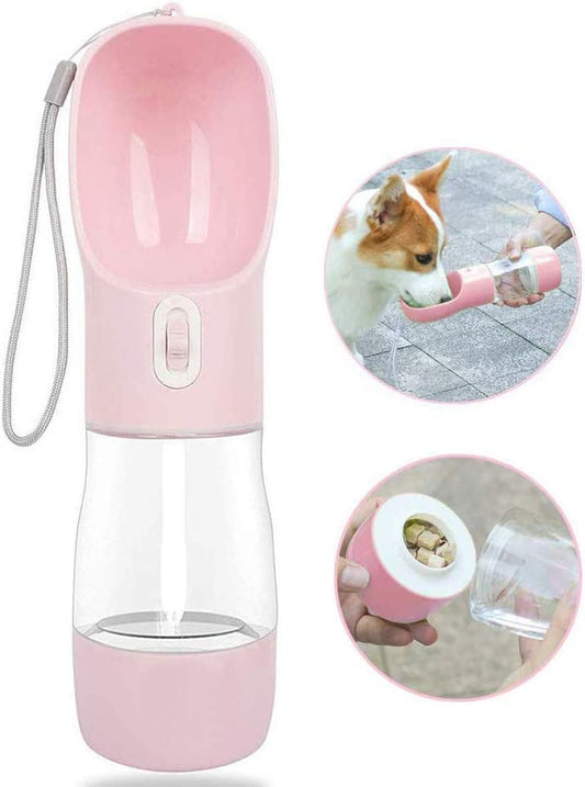 GoPets™ Ultimate 2-in-1 Dog & Cat Water and Food Travel Bottle